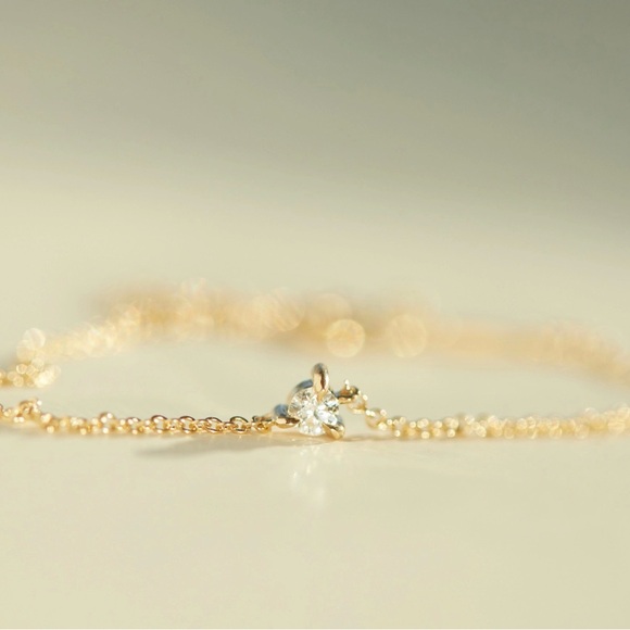 Catbird Diamond Fizz Bracelet | 14K Yellow Gold | 6–7” | Box - Picture 4 of 7
